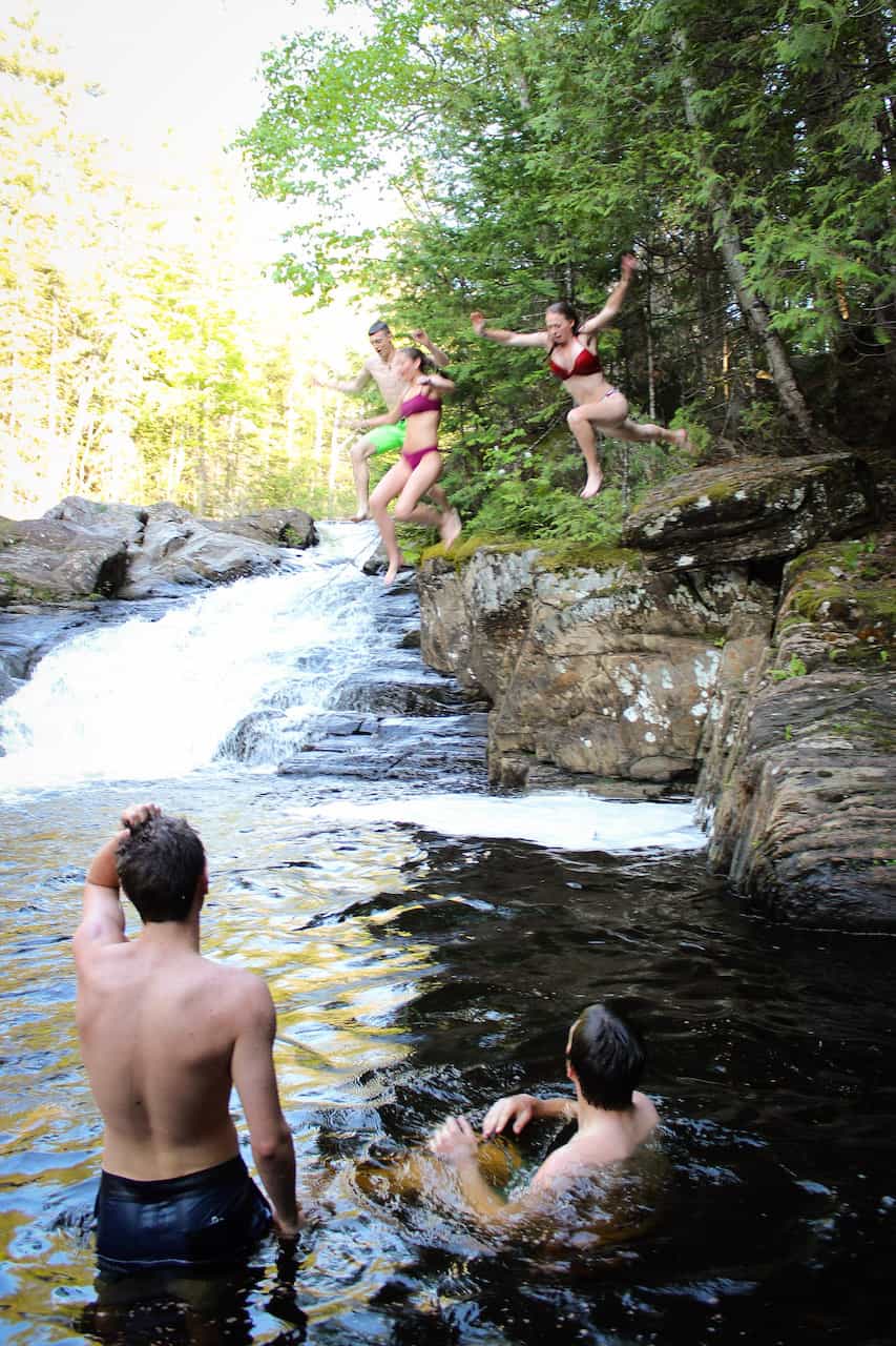 Moxie Falls Maine