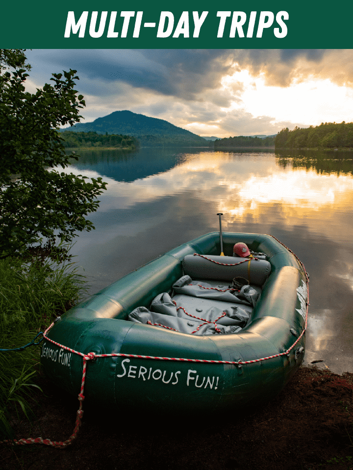 raft on penobscot river