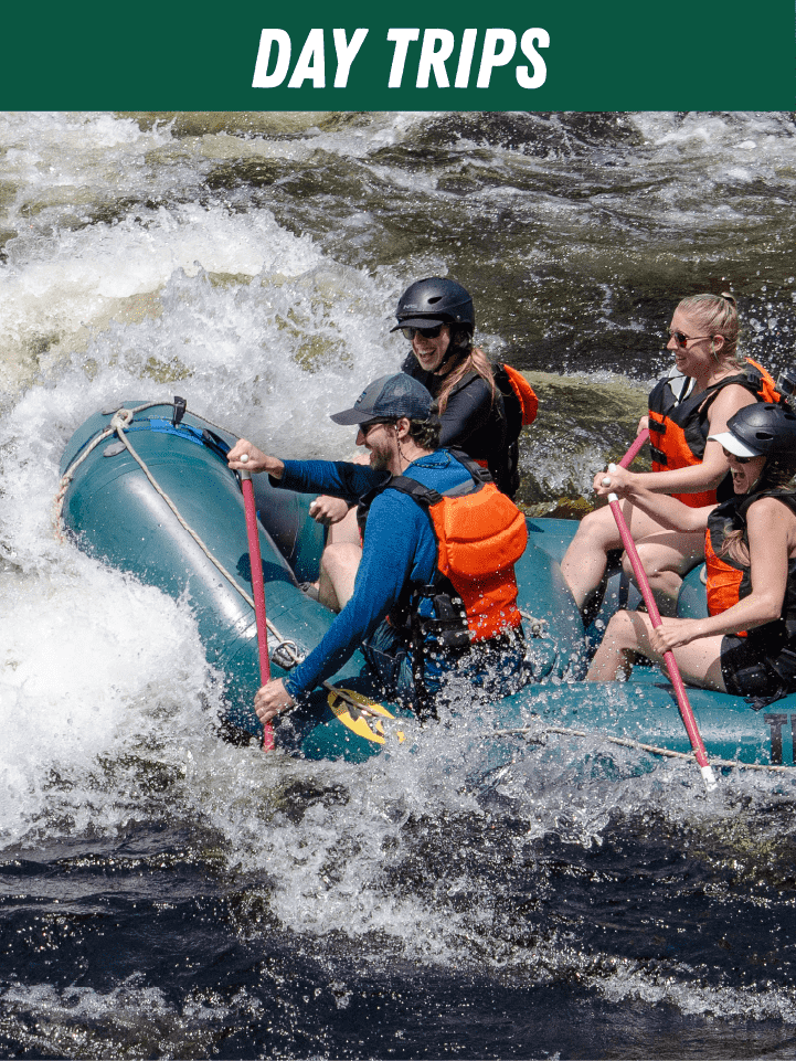 rafters on kennebec river