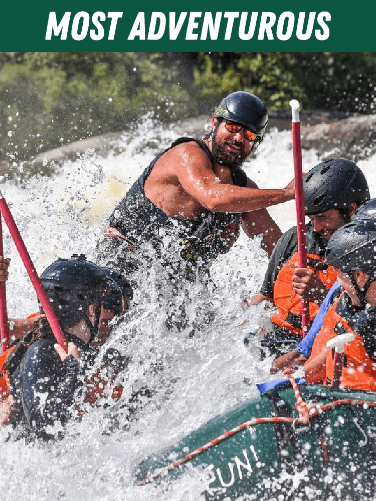 raft guide on penobscot river