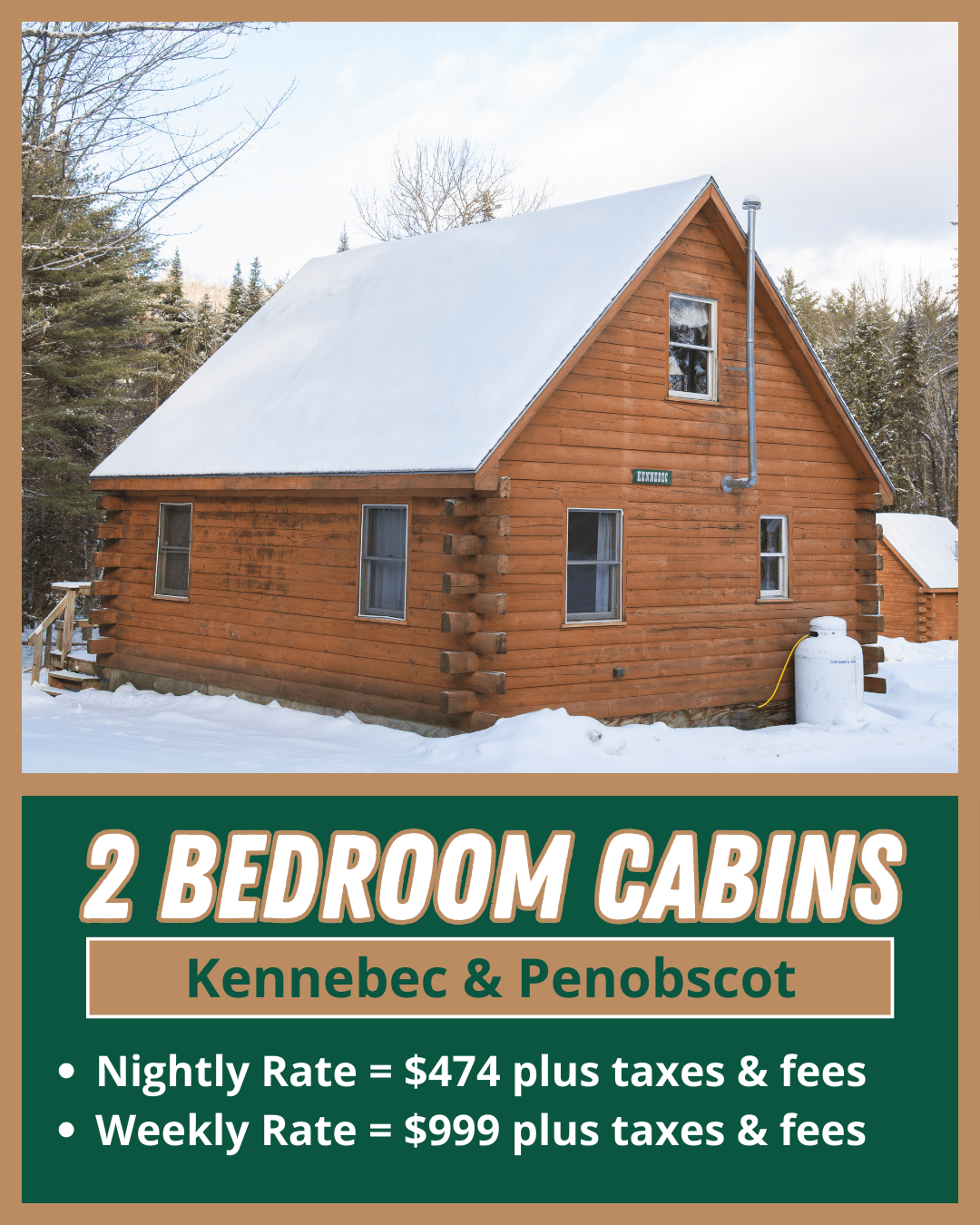 Hunting Cabin Rentals in Maine