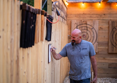 axe throwing