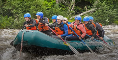 Huge Water River Rafting Trip