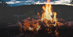 Camping The Forks, Maine